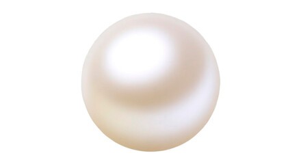 pearl isolated on white background