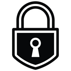 open lock vector icon