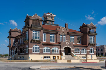Obraz premium Atascosa County Courthouse in Jourdanton, Texas