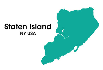 staten island new york map