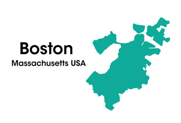 Obraz premium boston massachusetts usa