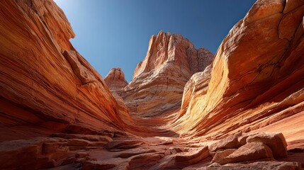 Colorful canyon landscape