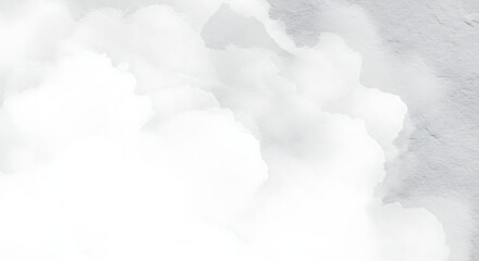 Obraz premium Abstract watercolor background with soft white and gray tones