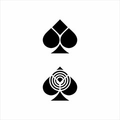 The Ace of spades design is unique and elegant.