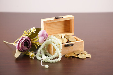 Concept photo of Islamic finance and profit