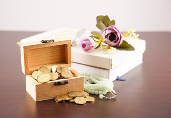 Concept photo of Islamic finance and profit