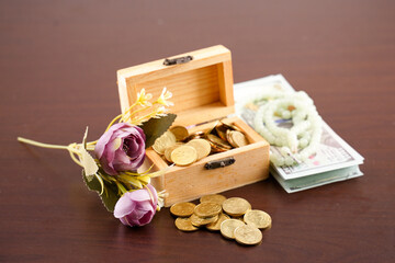 Concept photo of Islamic finance and profit