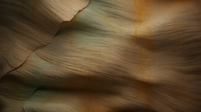 Close-up Macro Texture of Woven Natural Fibers with Earthy Tones image photo
