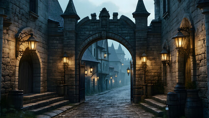 The Middle Ages Archway