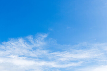 秋の空　穏やかな青空と雲63