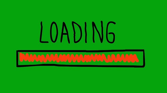 data loader animation. progress loading bar ui