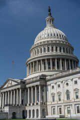 Vertical Photograph of The United States Capitol Building in Washington, D.C.
