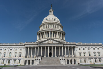 The U.S. Capitol, a landmark of American democracy and government in Washington, D.C.