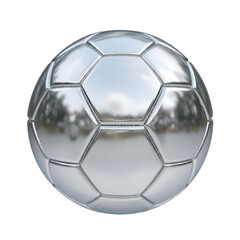 Naklejka premium soccer ball isolated on white
