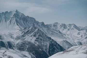 Fototapeta premium snow covered mountain