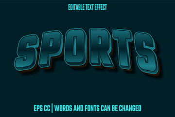 editable sports effect text
