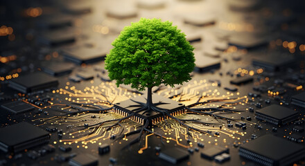 Nature and digital harmony a green tech innovation