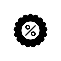 Discount icon vector for web and mobile app. Discount tag sign and symbol