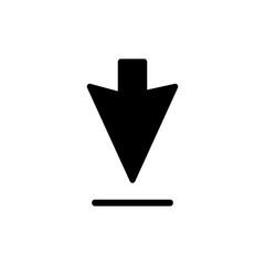 Download icon vector for web and mobile app. Download sign and symbol