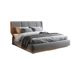 Luxury Bedroom Decor with Aromatherapy Candle PNG