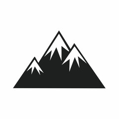 mountain vector silhouette