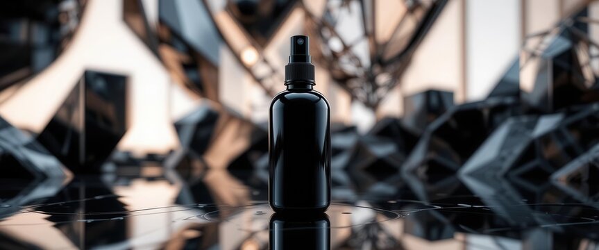 Futuristic and Eye Catching. Use for Innovative Cosmetic Formulas and Cutting Edge Beauty Tech Products.