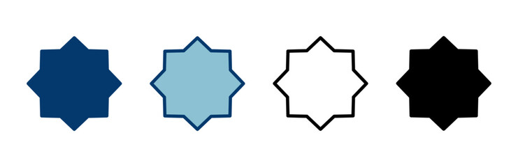 Badge icon vector isolated on white background. Awards icon. Achieve. Stamp