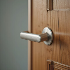 Obraz premium door handle closeup