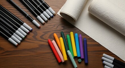 Top-Down View of Whisk and Baking Ingredients