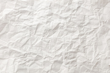 wrinkled white paper