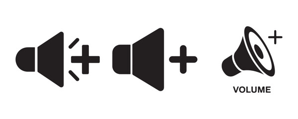 Sound Control and Audio Settings Symbols