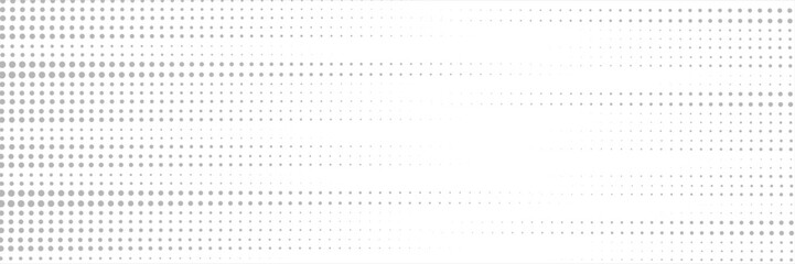 white banner with speed motion haltone effect. vector ilustration