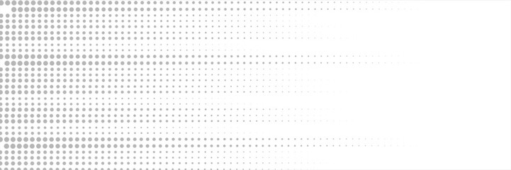 white banner with speed motion haltone effect. vector ilustration