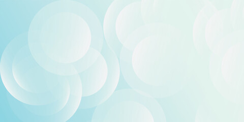 Minimalist banner background. Green and blue gradations.Circle geometric background simple art vector modern nice