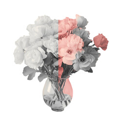 Beautiful Flower Basket – Assorted Colorful Blooms