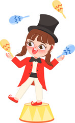 Circus Character Illustration