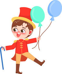 Circus Character Illustration