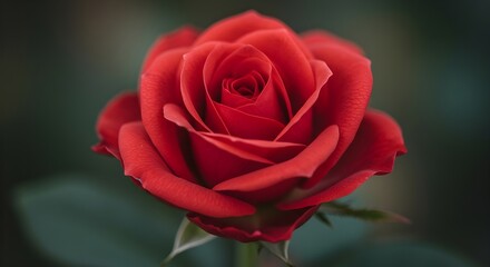 single red rose
