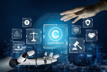 AI protects copyright with automated content verification, IP tracking tools, and digital...