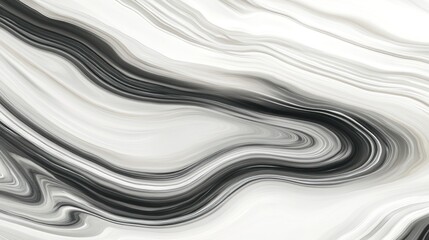 Abstract marble swirls in grayscale
