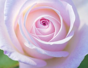 Close-up of a delicate pink rose