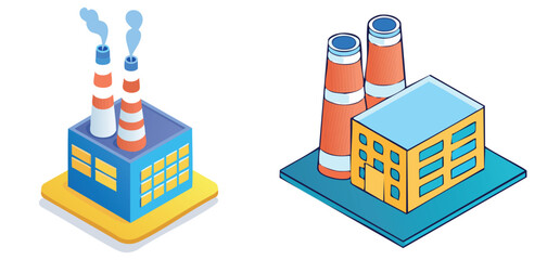 Fototapeta premium building icon set