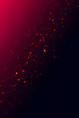 Abstract gradient background with sparkling particles
