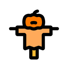 pumpkin scarecrow
