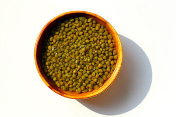 Capers in brine, small pickled flower buds