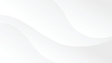 white background with abstract swirl lines decoration