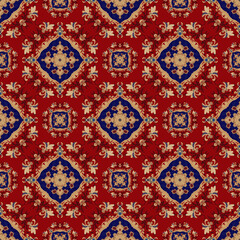 Naklejka premium Luxury Red Carpet Design, Vector textile.