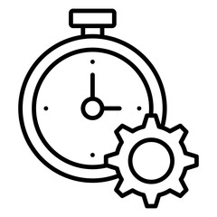 Stopwatch Timer Gear Setting