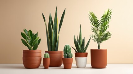 Biodegradable coasters showcased in a tropical patio, plant-based materials, diffused top-light, terracotta and off-white, clean commercial composition, eco-conscious branding, natural textures,