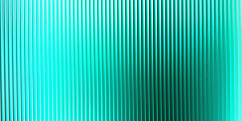 Fototapeta premium Bright Cyan and Green Vertical Stripes Abstract Texture